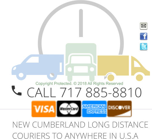 NEW CUMBERLAND LONG DISTANCE COURIERS TO ANYWHERE IN U.S.A Copyright Protected. © 2018 All Rights Reserved